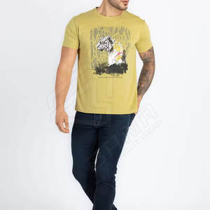 Haute qualité conception personnalisée taille et couleur hommes t-shirts Fitness décontracté et aussi sport utiliser hommes t-shirts - Product Image 4