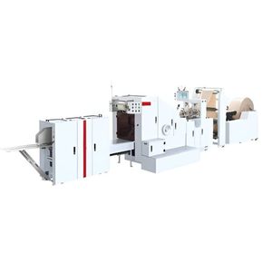 Máquina automática de fabricación de bolsas de fondo cuadrado Equipo de fabricación de bolsas de papel de alta velocidad para alimentos y embalaje al por menor - Product Image 1