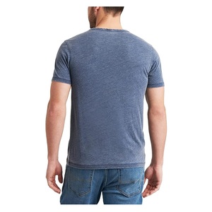 Oversize Stylish 100% Cotton Single Jersey Smart Casual <b>T</b>-<b>shirt</b> Export Oriented Short Sleeve V-Neck Breathable Eco-Friendly - Product Image 2