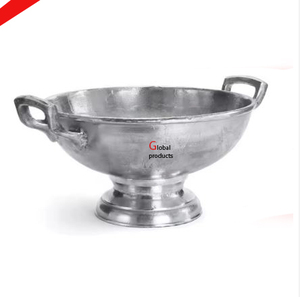 top quality silver finished <b>metal</b> stainless steel wine chiller with stand for hotel restaurant and bar - Product Image 5