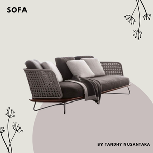 Sofá de exterior moderno, sofá de madera maciza de alta calidad, silla de ratán, sofá, patio, jardín, sala de estar y balcón - Product Image 5