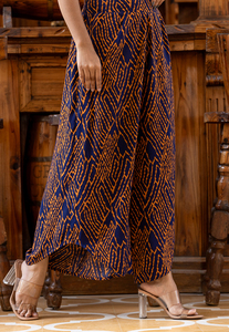 100% rayón verano Casual Pantalón cómodo ecológico Floral pantalla impresa pantalón hecho a mano transpirable motivos étnicos pantalón - Product Image 2