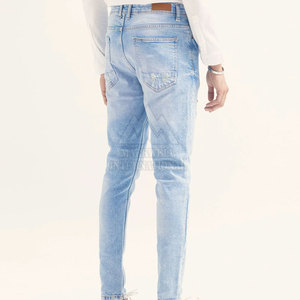 Venta caliente hecha en fábrica pantalones vaqueros para hombres en venta al por mayor hecho en pantalones vaqueros de la mejor calidad para hombres - Product Image 3