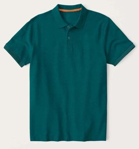 Chemise de golf pour homme à manches courtes en tricot 100% coton imprimé, anti-rides, séchage rapide, légère, décontractée - Product Image 4