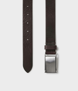 Ceinture décontractée tendance de haute qualité pour hommes en cuir véritable avec nouveau design à carreaux et ceintures en cuir à lettres personnalisées pour hommes - Product Image 2