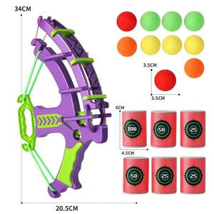 Arc Lance Balles, équipement d'activités et de jeux, jouet amusant pour enfants - Product Image 5