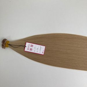 Extensions de cheveux humains vierges de qualité Remy vietnamiens de 18 pouces à double tirage de luxe 9C couleur vierge droite pour la couleur claire - Product Image 2