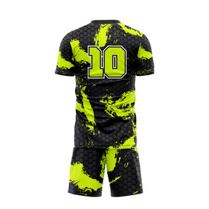 2025 nouveauté hommes maillot de Football ensemble adulte course Football formation uniforme Football équipe porte 100% Polyester tissu - Product Image 4