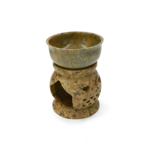 Diffuseur d'arômes en pierre de savon naturelle fait à la main, brûleur à huile de luxe, chauffe-parfum, Noël, personnalisable, fabricant indien - Product Image 2