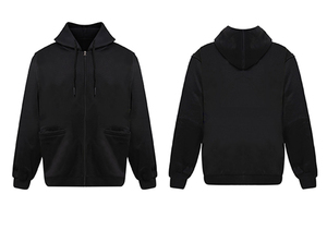 เสื้อฮู้ดสะท้อนแสงสำหรับฤดูหนาวปี 2025 แขนถอดได้ ผ้าฟลีซ เสื้อโค้ทซิปสำหรับผู้ชาย คุณภาพสูง - Product Image 6