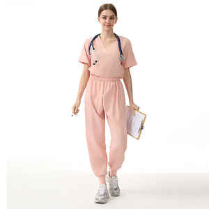 ชุดสครับสำหรับผู้หญิงเครื่องแบบพยาบาลพร้อมโลโก้ออกแบบได้ตามต้องการ - Product Image 3