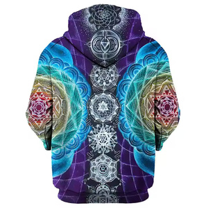 100% algodón Casual temporada de invierno Sudadera con capucha patrón sólido secado rápido diseño único sublimación mezclada para cuello con capucha de talla grande - Product Image 3