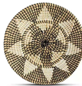 Étagère murale suspendue en corde de jute naturelle tissée Art déco pour plantes Décoration intérieure - Product Image 6