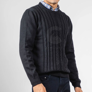 Suéter de punto de manga larga transpirable para hombre, suéter de punto de moda dulce grueso para invierno - Product Image 4