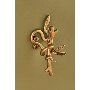 Crochets muraux en laiton massif les plus vendus avec un style antique pour la restauration de maisons d'époque - Product Image 3