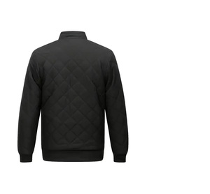 แจ็กเก็ตขนปลาปักเป้าสำหรับผู้ชายเสื้อผ้าลำลองสไตล์สตรีททรงสลิมฟิตสีพื้นย้อมสีแบบมืออาชีพ - Product Image 2