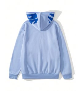 Sweats à capuche zippés pour hommes personnalisés OEM vente en gros en usine sweats à capuche ip-up sérigraphiés 400GSM souples de haute qualité. - Product Image 2