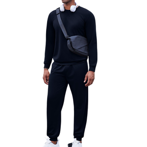 Nouveaux survêtements populaires pour hommes impression personnalisée manches longues Streetwear respirant unique survêtement pour hommes - Product Image 2