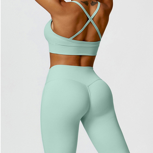 Activia, ropa deportiva ligera y transpirable para mujer, ropa de gimnasio, conjuntos de Yoga personalizables, sujetador de manga larga con cremallera, conjuntos de Yoga - Product Image 4