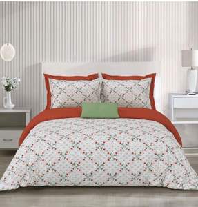 Premium Organic Cotton <b>Waterproof</b> 500TC Flat Sheet Set 2 <b>Pillow</b> Covers King Size Hospital Hotel Breathable Hypoallergenic - Product Image 1