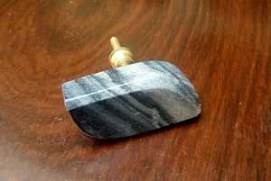 Bouton en marbre vert naturel pour meubles, pour armoires, commodes, placards, cuisines, chambres à coucher, salles de bain - Product Image 3