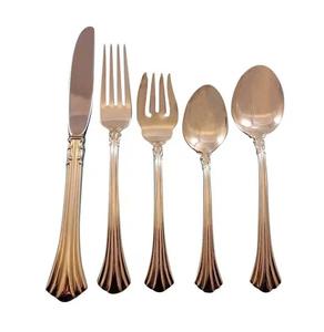 Ensemble de couverts en laiton faits à la main par des designers modernes pour la cuisine et les fêtes, couverts de table de qualité supérieure - Product Image 5