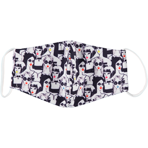 Maschere da donna riutilizzabili e lavabili in lavatrice, confezione da 6, per uso quotidiano - Product Image 4