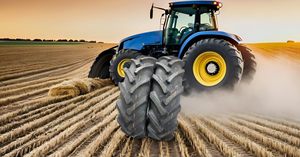 Pneumatico Radiale Solido per Trattore Agricolo TR 135 12.4/-20 Nuovo - Product Image 2