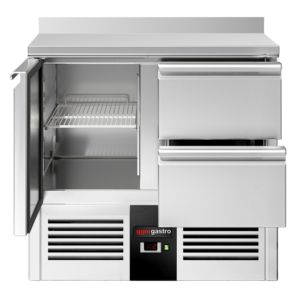 ตู้แช่เย็นเชิงพาณิชย์ PREMIUM - 900x700 มม. - 1 ประตู - 2 ลิ้นชัก [1/1] - พร้อมฐานรอง - ด้านหน้าสีดำ - Product Image 5
