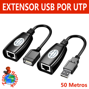 Extensor USB de 50 Metros de Plástico - Product Image 1