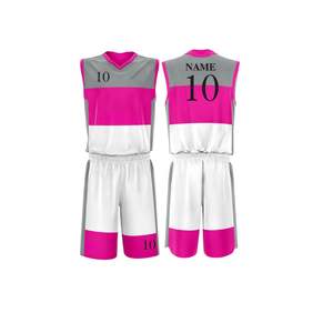 Vente en gros de maillots et uniformes de basket-ball personnalisés Ensemble de vêtements d'équipe américains avec sublimation de chemises Vêtements - Product Image 4