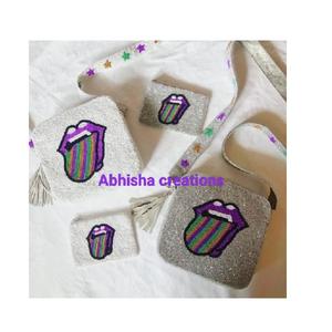 High Quality Handmade Beaded <b>Clutch</b> Luxury Fashion Evening Purse with Artistic Beadwork Elegant Women Party <b>Bag</b> for Weddings - Product Image 6