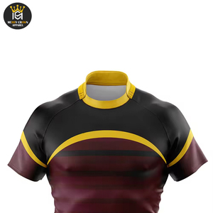 Camiseta de rugby para hombre de calidad superior, peso ligero, tasa al por mayor, los mejores diseños totalmente personalizados, camiseta de rugby para hombre con estilo único - Product Image 3