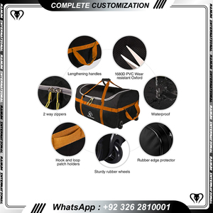 Oxford Poliéster Viaje Oxford Gimnasio Bolsa de viaje para al aire libre Hecho Trolley Bag - Product Image 5