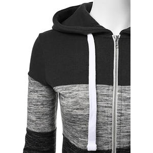 เสื้อมีฮู้ดสำหรับผู้ชายผ้าฝ้าย100% โอเวอร์ไซส์คุณภาพสูง - Product Image 3