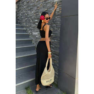 Conjunto de Punto Transpirable con Detalles de Perlas y Flores 10100 - Product Image 6