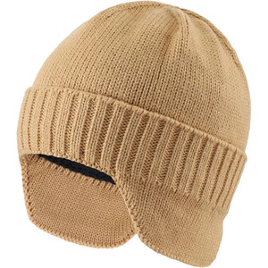 Vente en gros de bonnets de haute qualité Bonnet tricoté personnalisé pour l'hiver avec broderie de logo - Product Image 1