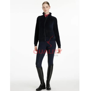 Jersey de entrenamiento para mujer para montar a caballo, elegante sudadera a prueba de viento, ropa ecuestre de calidad, jersey para montar a caballo para mujer - Product Image 6