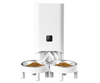 Distributeur de nourriture intelligent pour animaux de compagnie avec connexion à l'application, plusieurs modèles, plusieurs bols de 7 L, quantification et programmation de l'alimentation, pour plusieurs chats et chiens