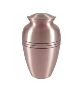 Urne de crémation en laiton de qualité supérieure Urne de crémation en métal durable élégante et abordable à forte demande pour les funérailles - Product Image 5