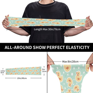 Manchons de bras oem personnalisés pour le travail et l'extérieur en été, coupe par compression respirante avec logo et marque de distributeur - Product Image 5