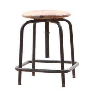 Nuevos Taburetes de Bar Modernos de Acero Industrial con Cuero Ecológico y Estructura de Madera Resistente para Uso Comercial, Gimnasio al Aire Libre, Dormitorio - Product Image 2