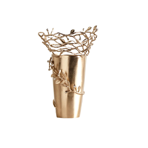 Aluminium Antique Finished Modern Handmade Flower <b>Vase</b> Customized Colors Tabletop <b>Vase</b> for Wholesale Price - Product Image 3