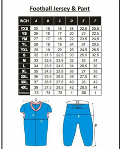 Équipe de jeunes vêtements personnalisés de football américain vente en gros sublimation blanc uniforme de football américain pratique rugby ensemble de maillots - Product Image 3