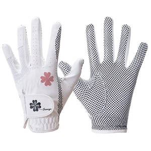 Fournitures de golf professionnelles point de microfibre extra chaud antidérapant meilleure qualité OEM hommes femmes enfants gants de golf - Product Image 5