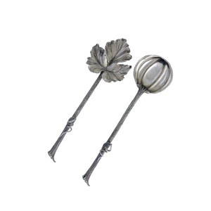 Service à salade en acier inoxydable, service à salade de luxe pour servir la salade, nouveau Design, ensemble de couverts, nouveaux couverts en métal, cuillère et fourchette - Product Image 6