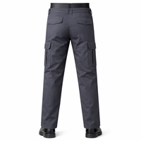 Celana Kerja Pria Cargo Heavy Duty, Celana Utilitas Multi Kantong, Bahan Ripstop Katun Poliester, OEM Grosir