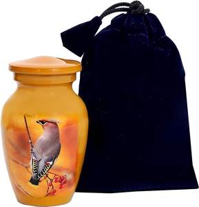 Vente en gros de qualité supérieure 100% matériau en aluminium souvenir urne commémorative pour cendres du principal vendeur - Product Image 6