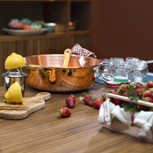 Luxury Handcrafted Eco-Friendly Iron Saucepan with Ornate Stainless Steel <b>Lid</b> Customized Design for Gourmet Kitchens - Product Image 5