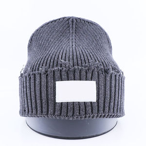 Gorro de Punto Cálido de Invierno, 100% Acrílico, Jacquard con Logotipo Bordado, Gorros de Comercio Exterior de Colores - Product Image 6
